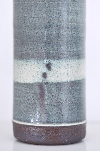 Blaue Vase (Detail: Glasur)
